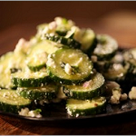 Easy Greek Cucumber Salad (low carb)